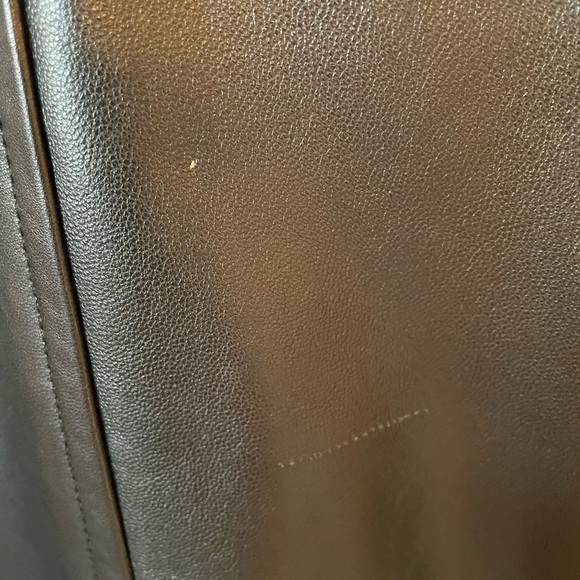 MAVIN Richards black leather coat size medium - Picture 9 of 9